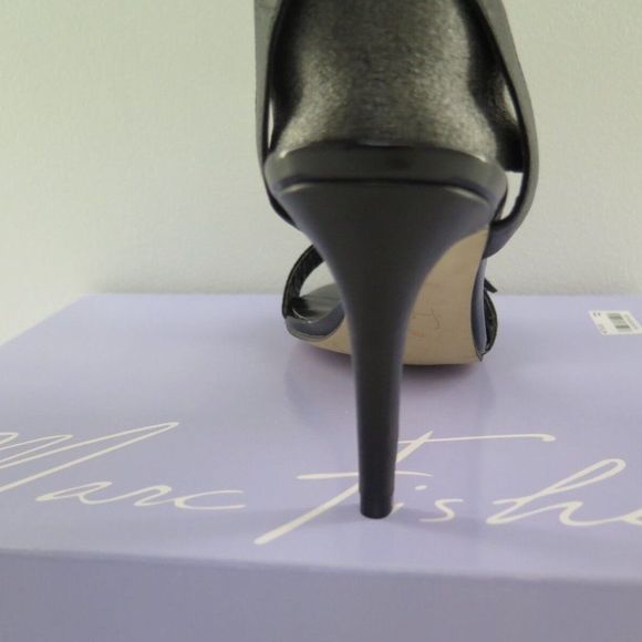 New MARC FISHER MALIKA ANKLE STRAP DRESS SANDAL 8M - Picture 4 of 7